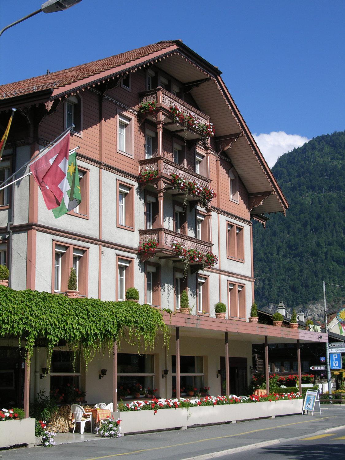 Unterseen Hotel Sonne Interlaken-Matten المظهر الخارجي الصورة